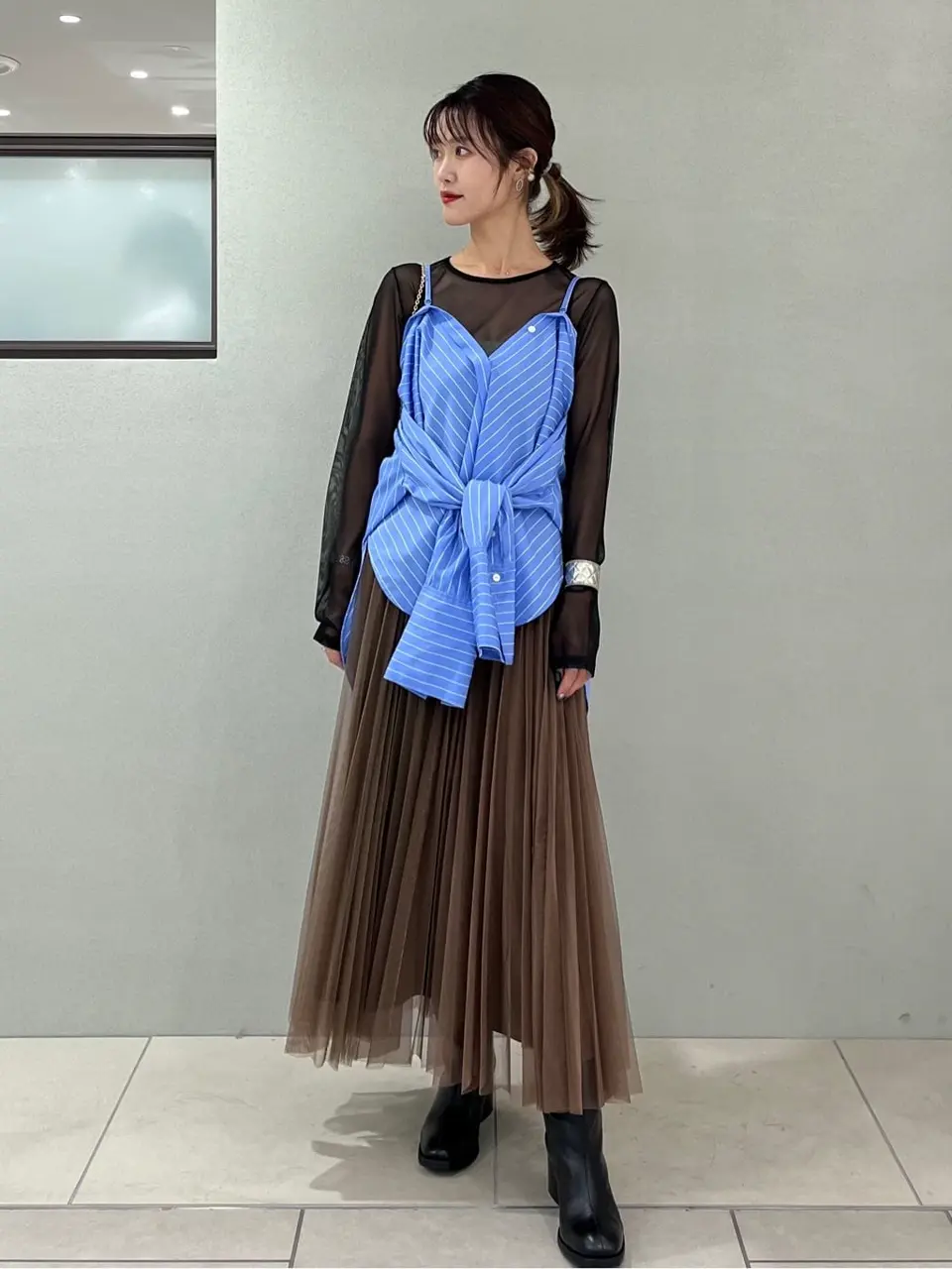 GRACE CONTINENTAL A.Kameyama コーディネート画像