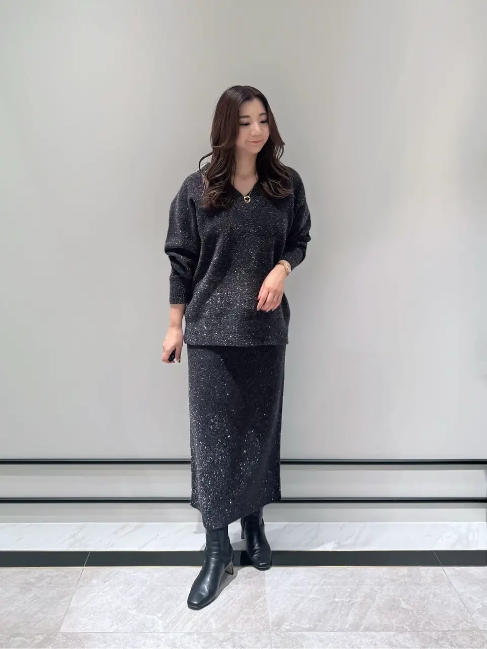 GRACE CONTINENTAL MOMOKO コーディネート画像