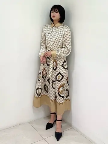 GRACE CONTINENTAL MORITA AI コーディネート画像