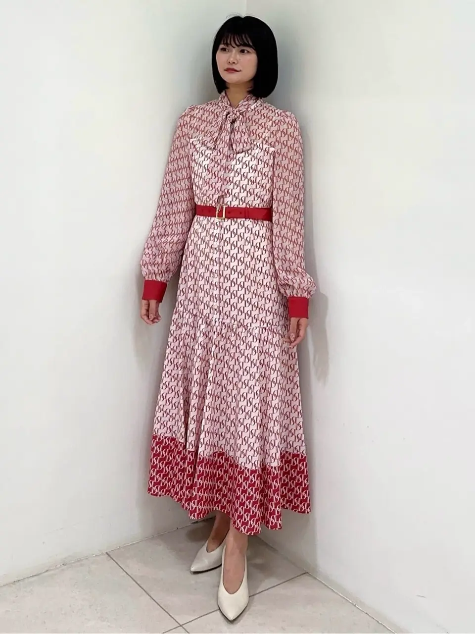 GRACE CONTINENTAL MORITA AI コーディネート画像