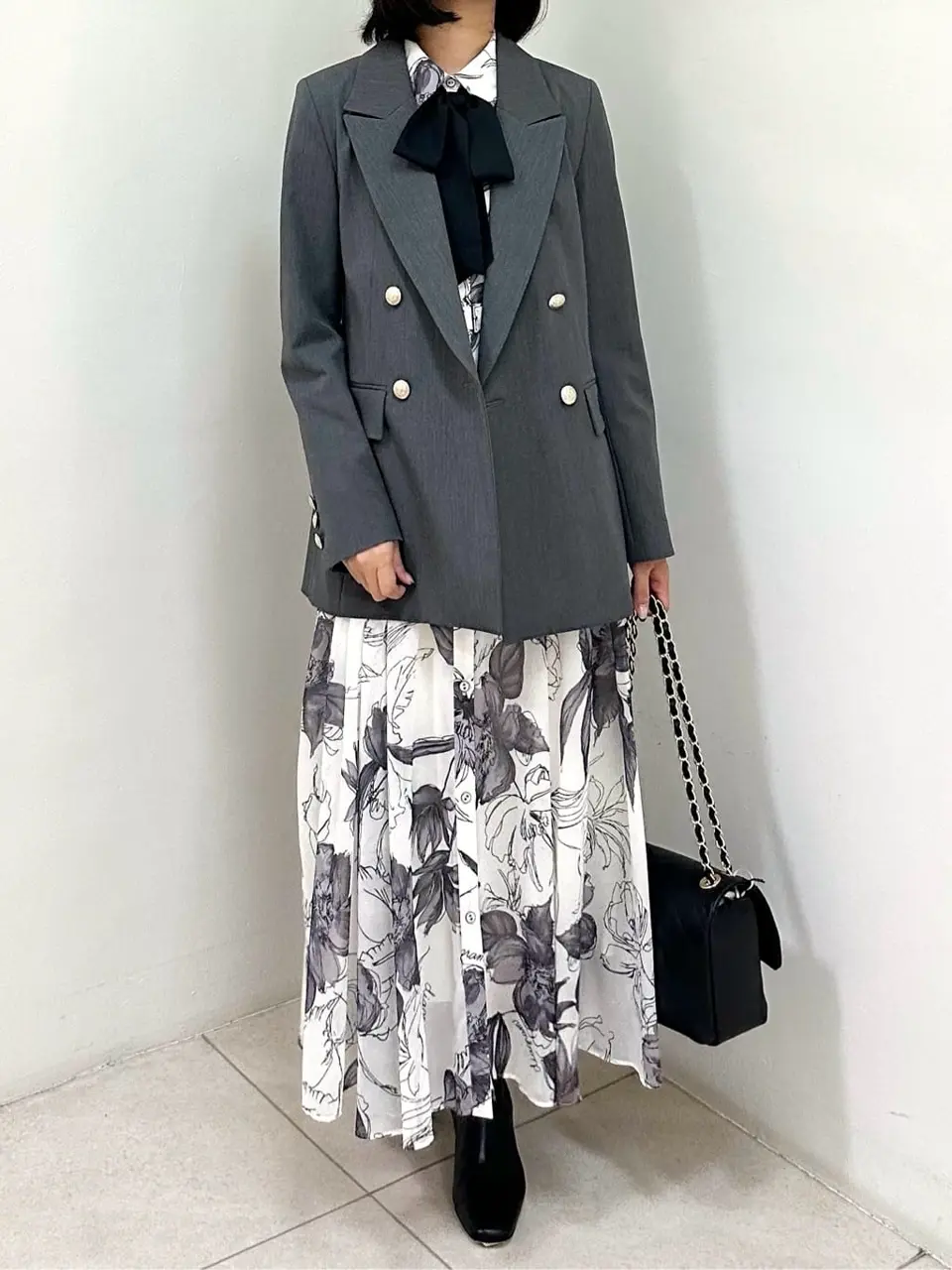 GRACE CONTINENTAL MORITA AI コーディネート画像