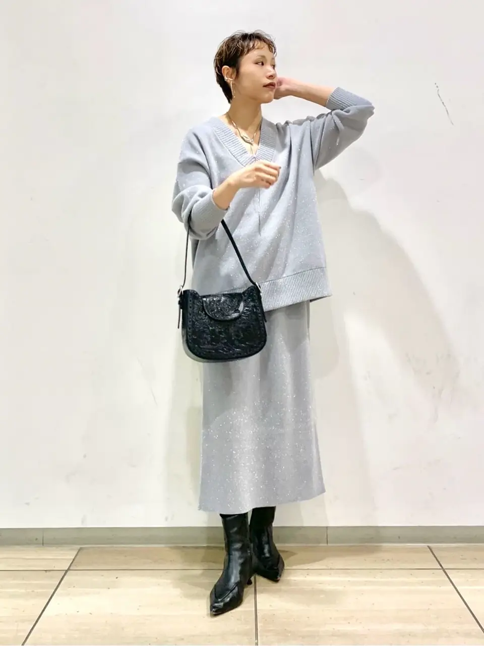 GRACE CONTINENTAL haruka iwasaki コーディネート画像