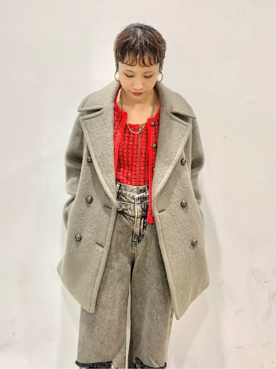 GRACE CONTINENTAL haruka iwasaki コーディネート画像