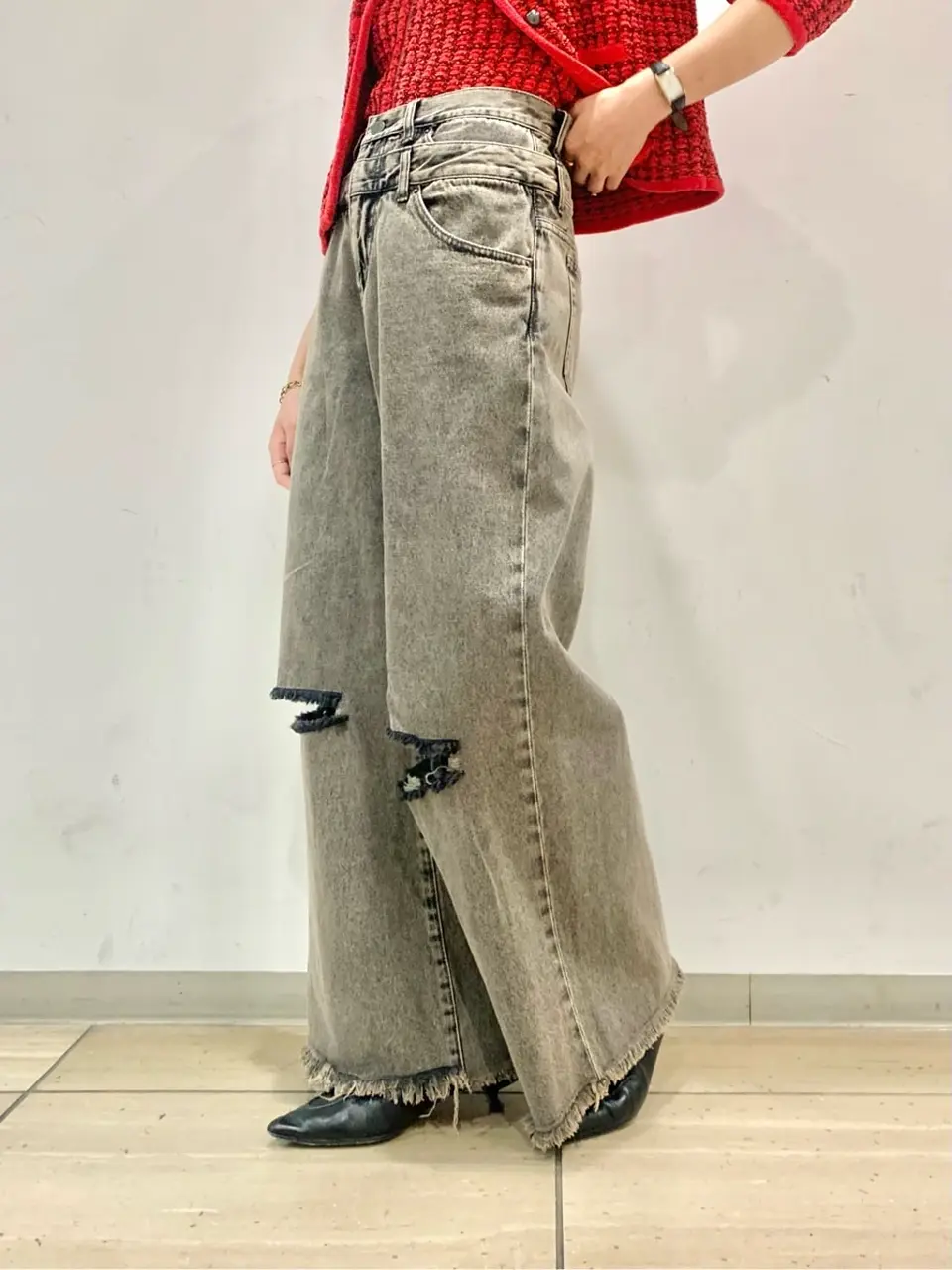 GRACE CONTINENTAL haruka iwasaki コーディネート画像