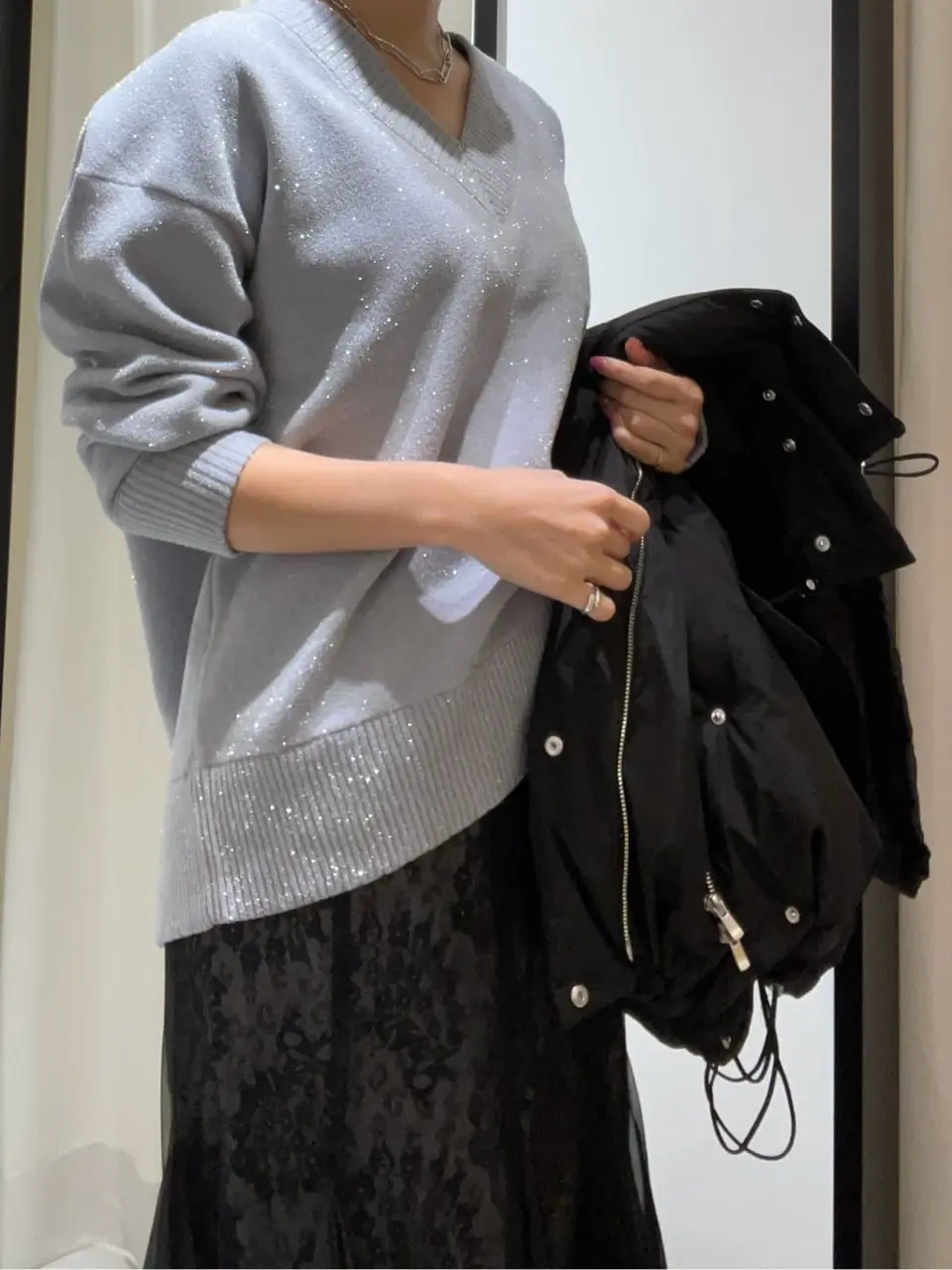 GRACE CONTINENTAL 端場　わかな コーディネート画像