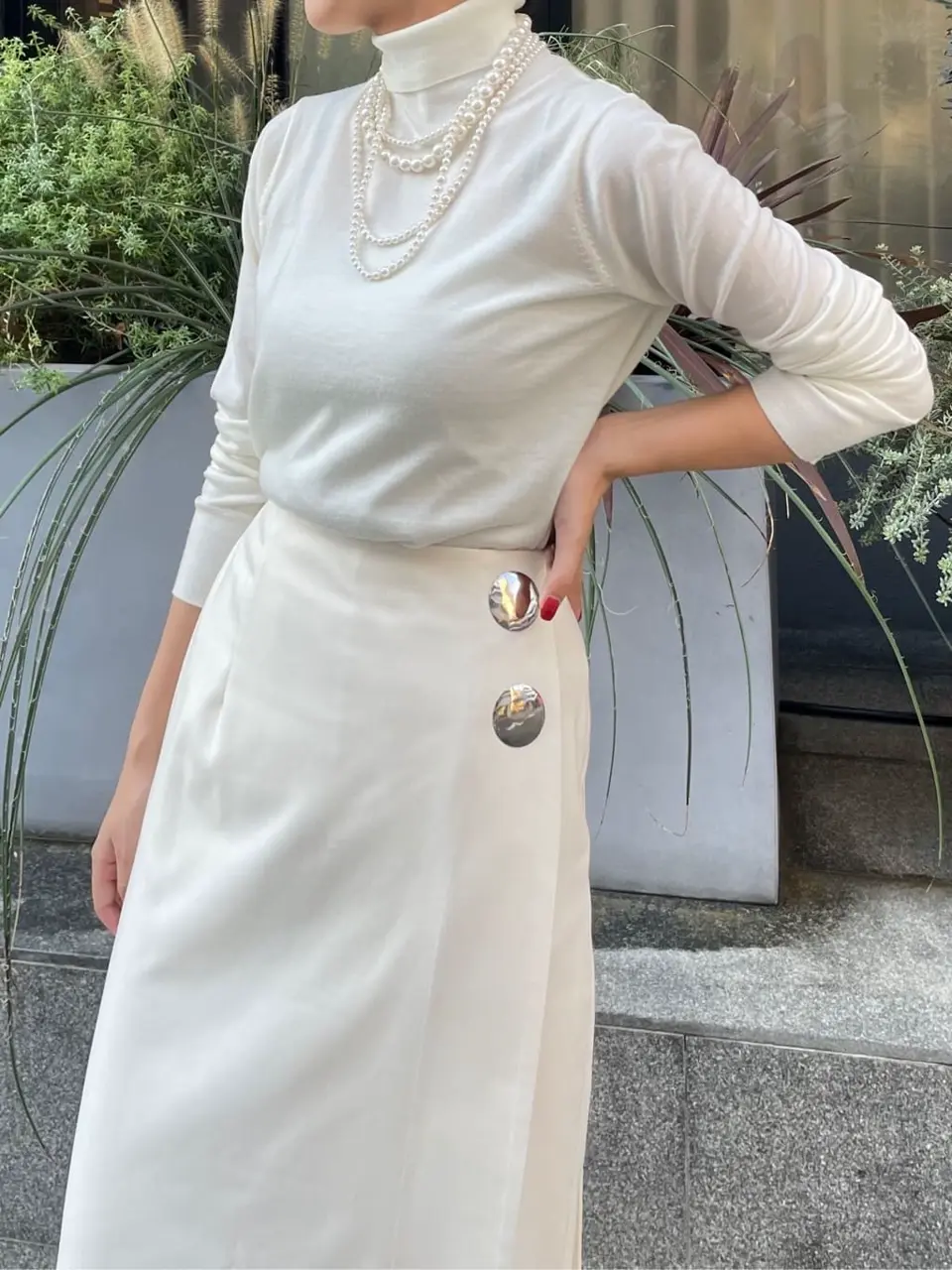 GRACE CONTINENTAL yoshi コーディネート画像