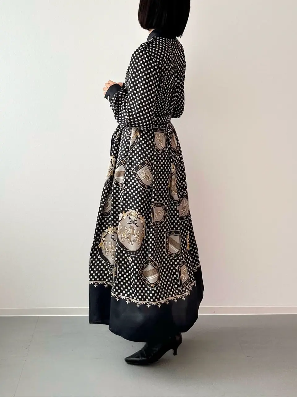 GRACE CONTINENTAL MORITA AI コーディネート画像