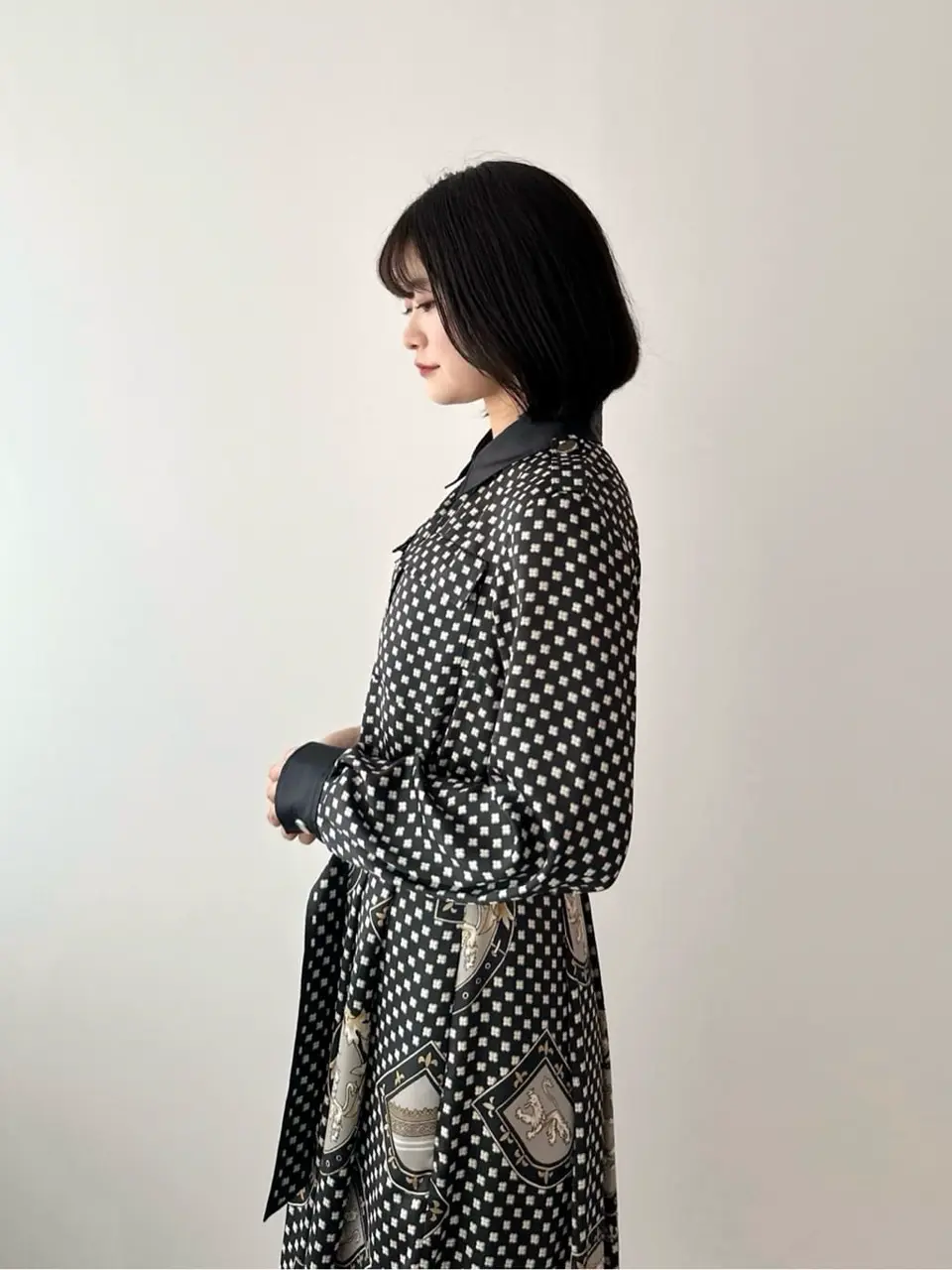 GRACE CONTINENTAL MORITA AI コーディネート画像