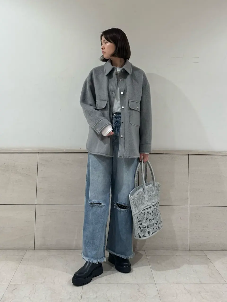 GRACE CONTINENTAL 伊藤　静華 コーディネート画像