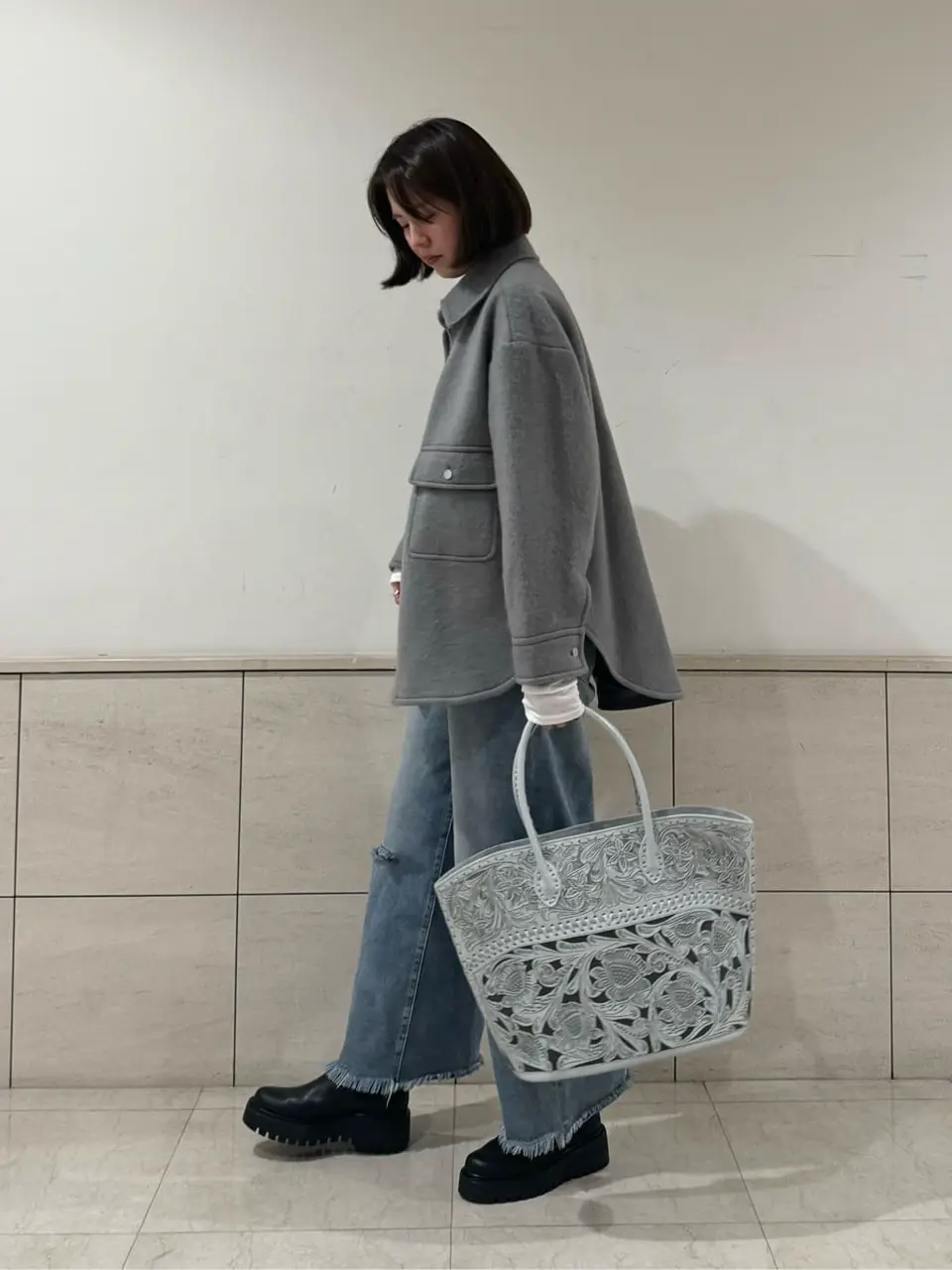 GRACE CONTINENTAL 伊藤　静華 コーディネート画像