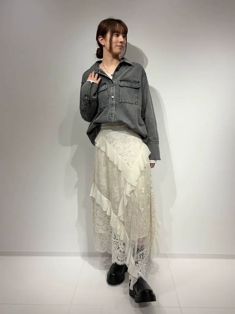 GRACE CONTINENTAL Hikaru Okada コーディネート画像