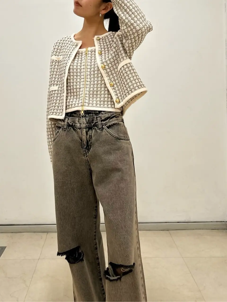 GRACE CONTINENTAL 加藤   恵理奈 コーディネート画像