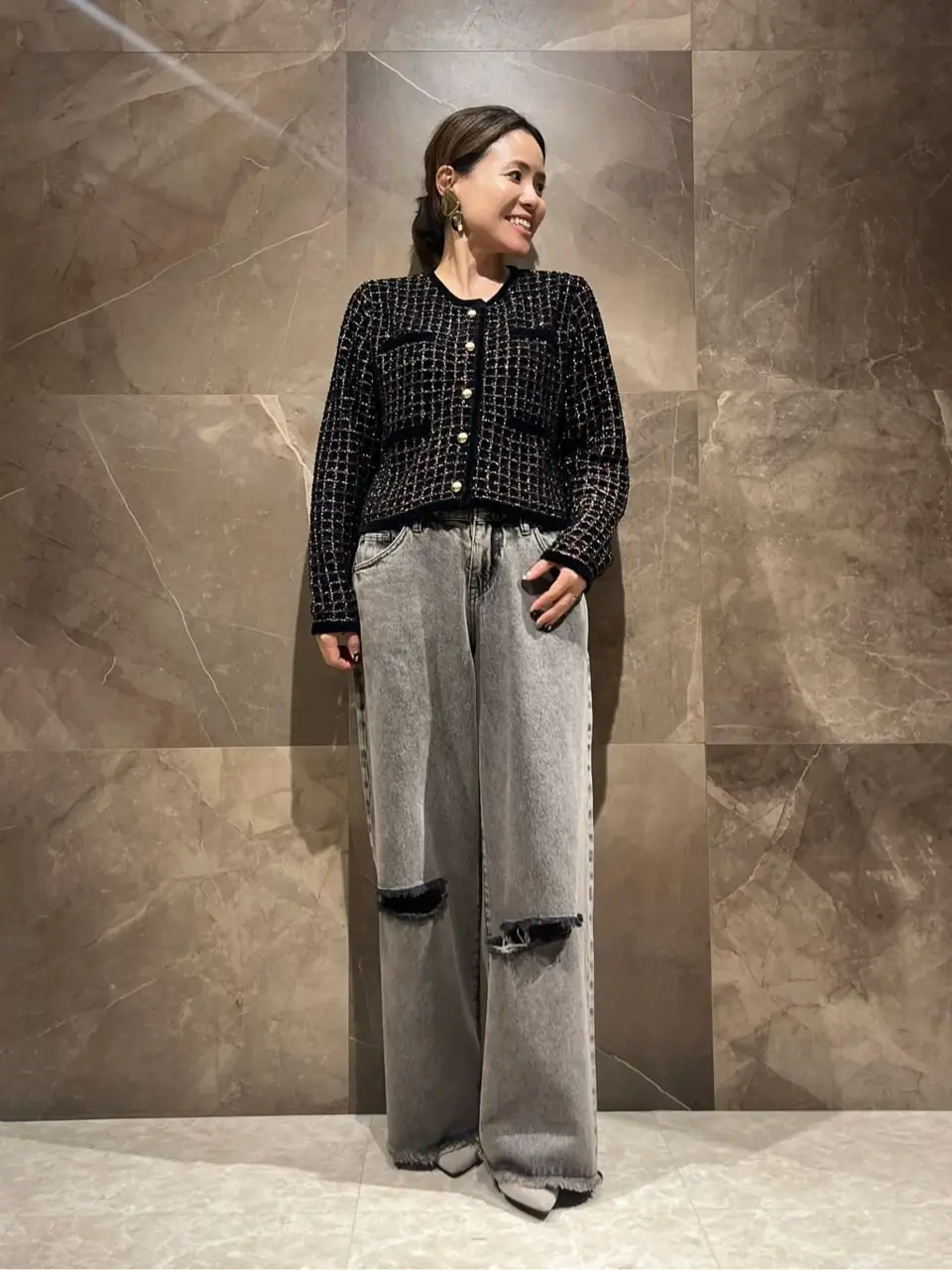 GRACE CONTINENTAL 穐山　香織 コーディネート画像