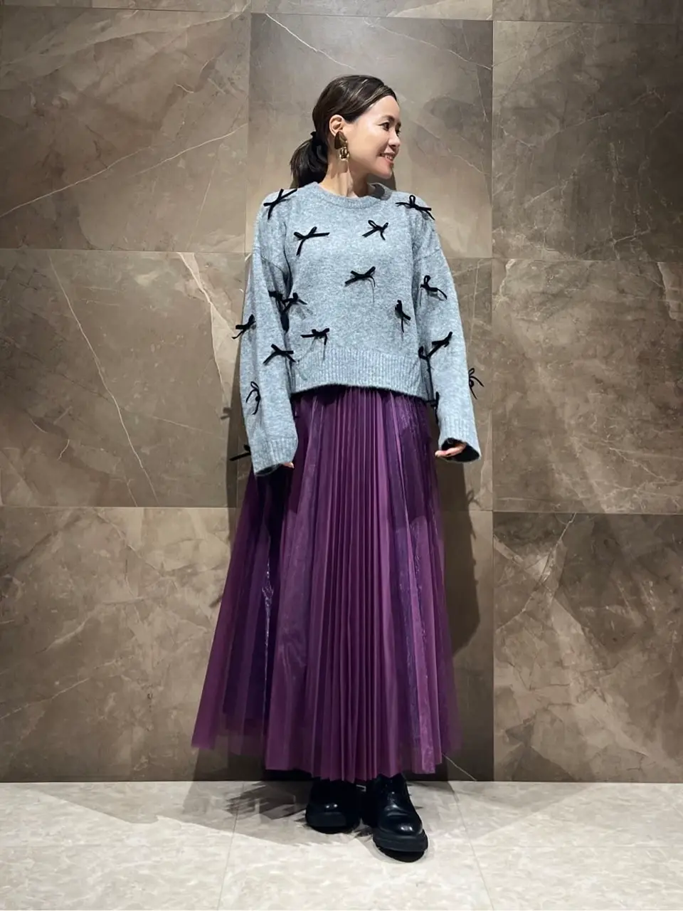 GRACE CONTINENTAL 穐山　香織 コーディネート画像