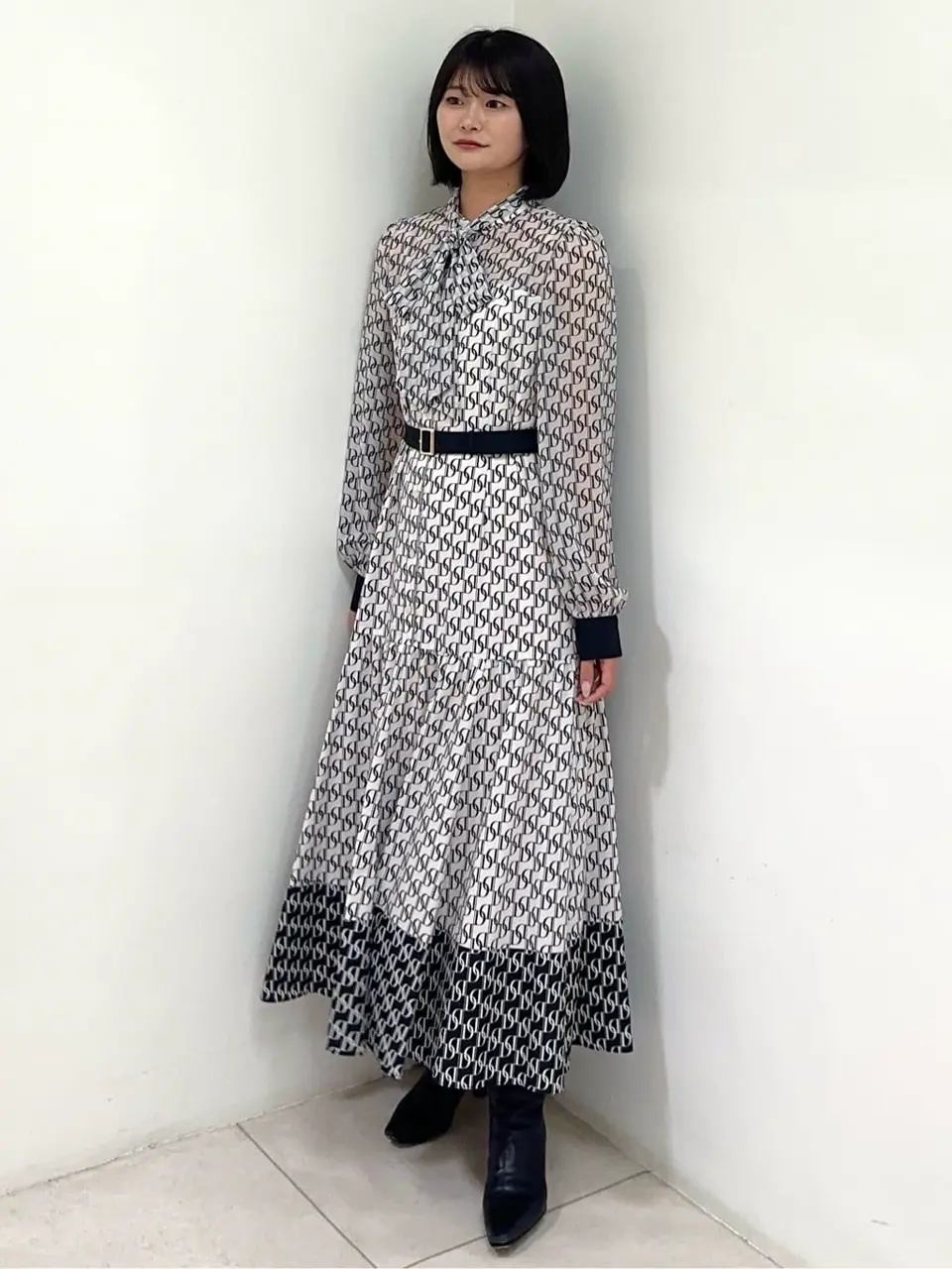 GRACE CONTINENTAL MORITA AI コーディネート画像