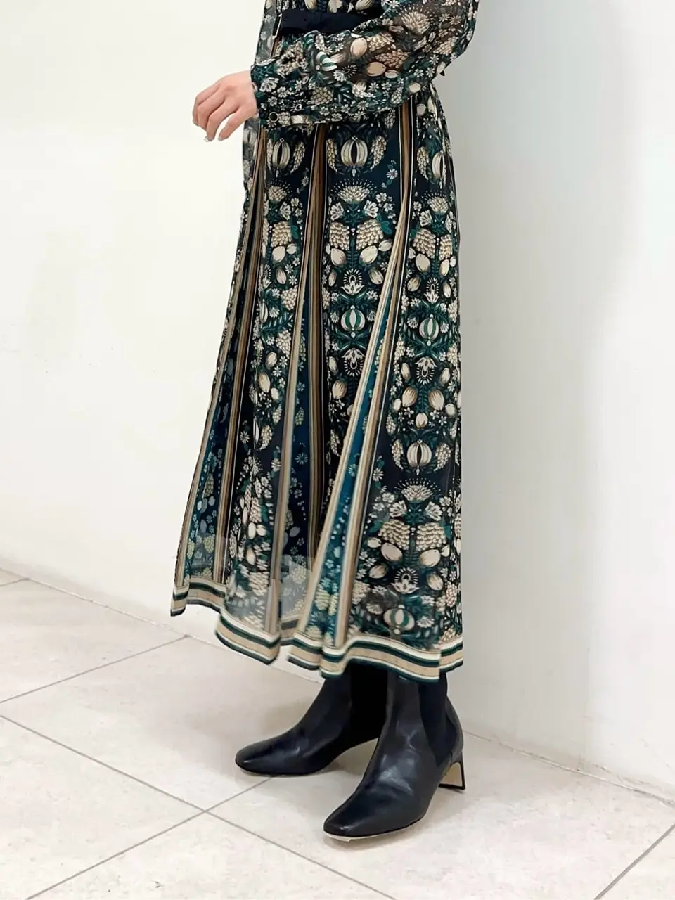 GRACE CONTINENTAL MORITA AI コーディネート画像