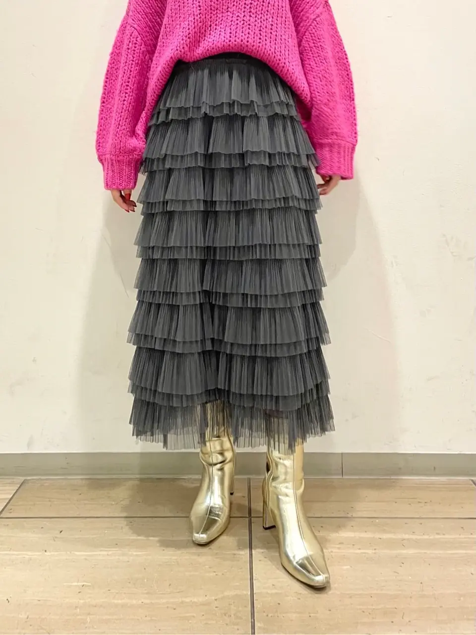 GRACE CONTINENTAL yoshi コーディネート画像