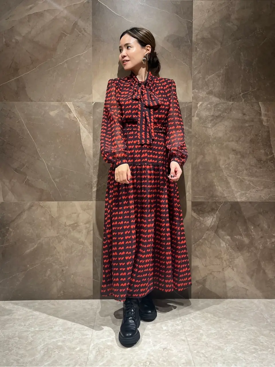 GRACE CONTINENTAL 穐山　香織 コーディネート画像