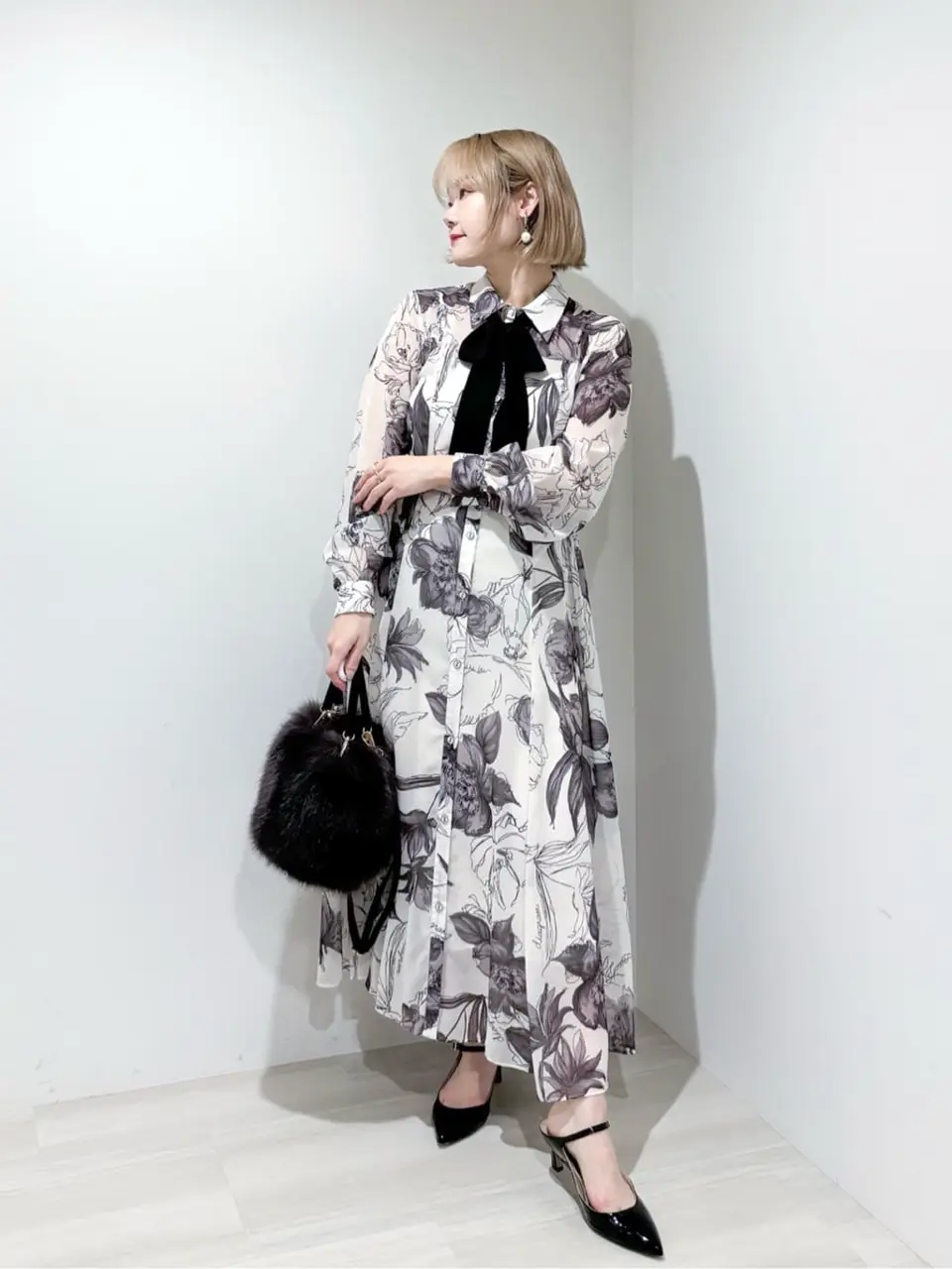 GRACE CONTINENTAL SAYUMI Nagashima コーディネート画像