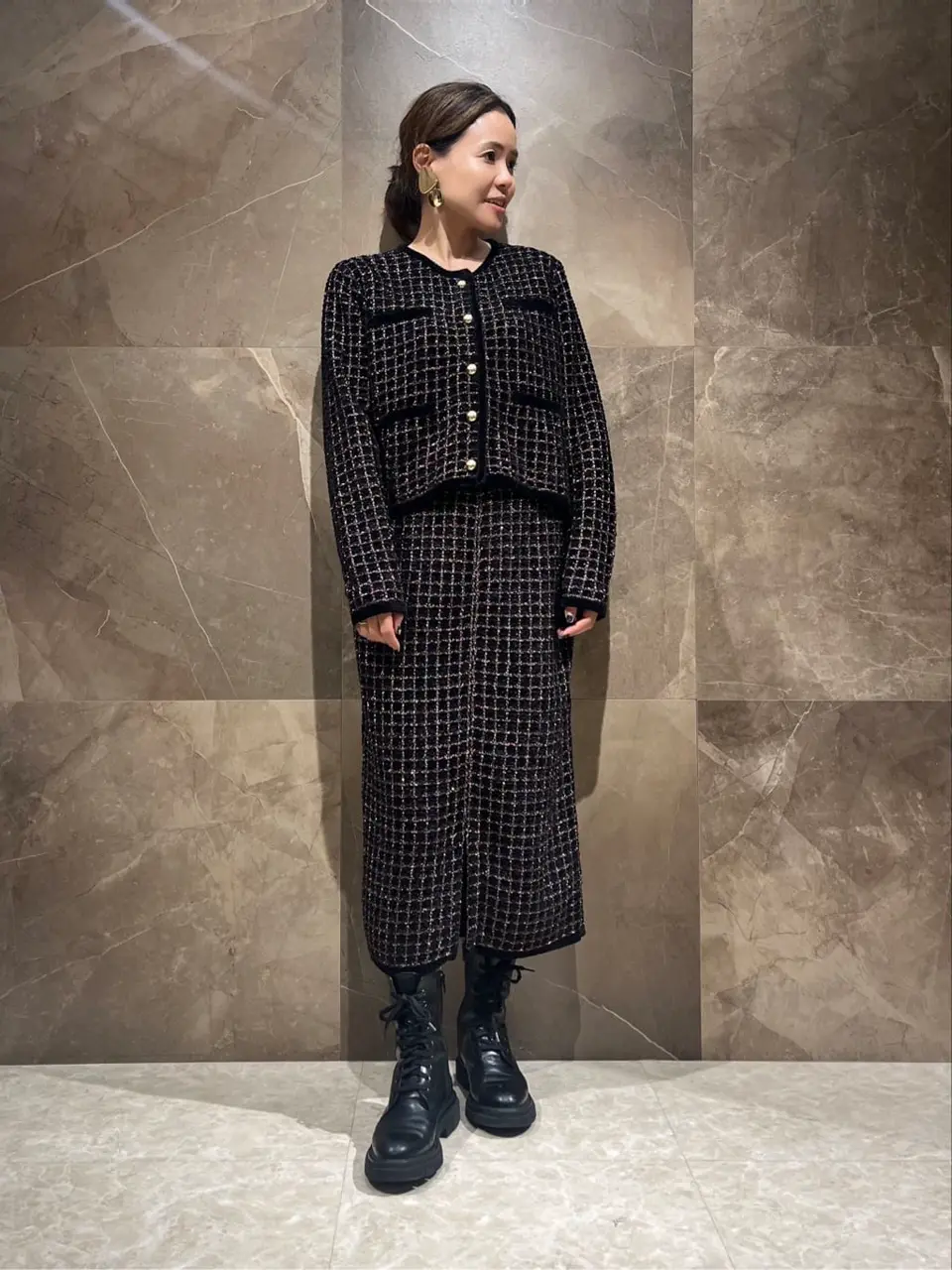 GRACE CONTINENTAL 穐山　香織 コーディネート画像