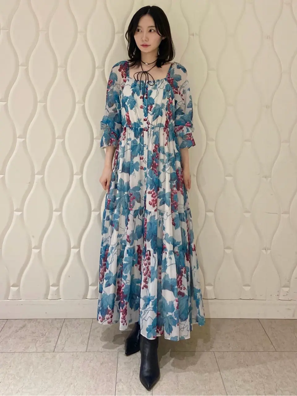 GRACE CONTINENTAL yumeno  コーディネート画像