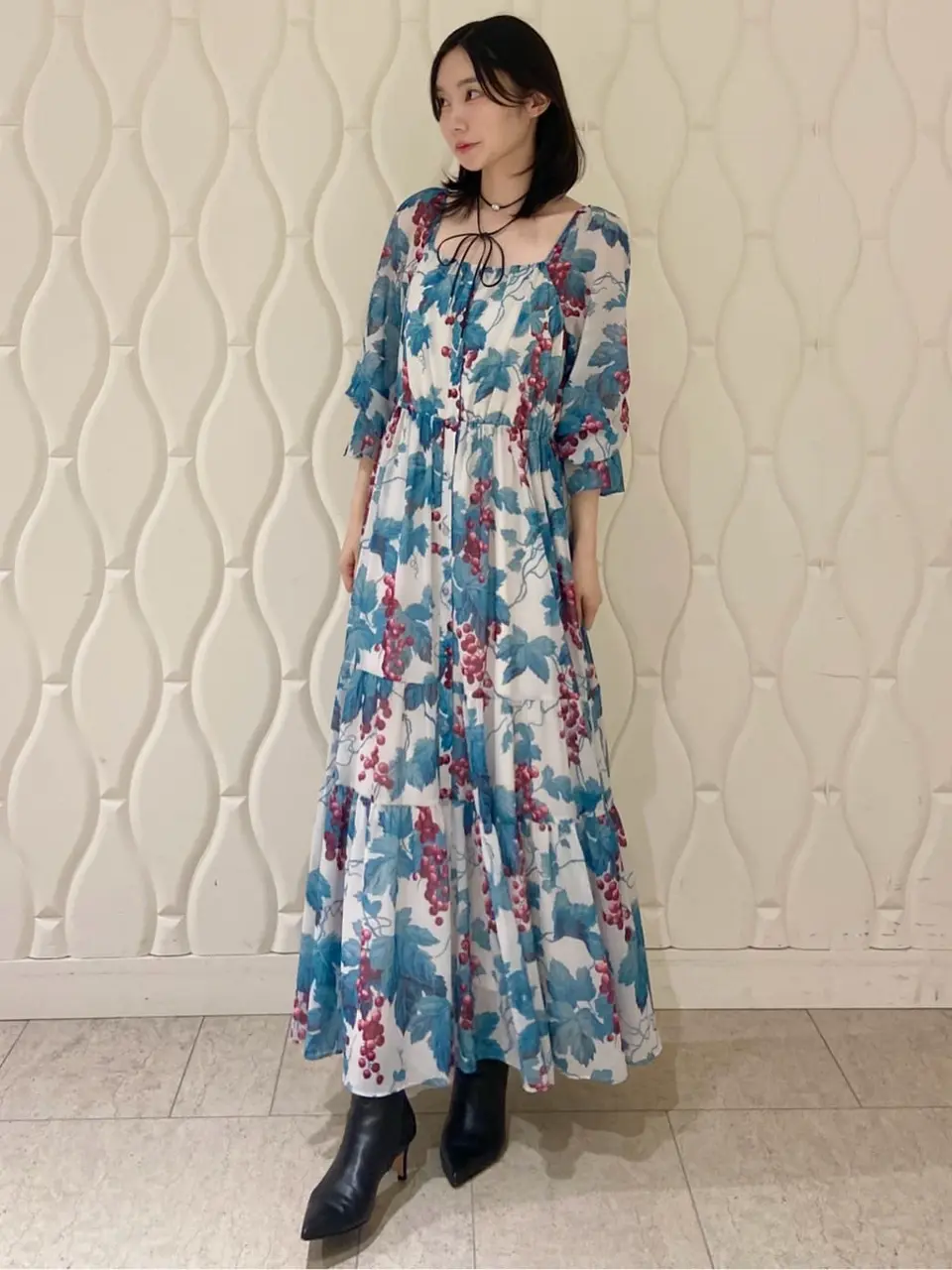 GRACE CONTINENTAL yumeno  コーディネート画像