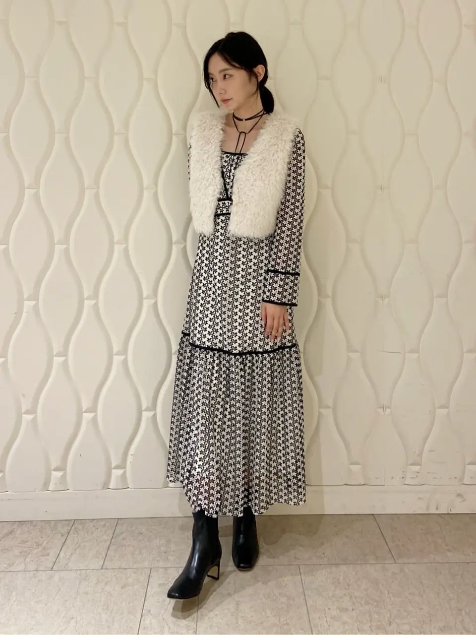 GRACE CONTINENTAL yumeno  コーディネート画像