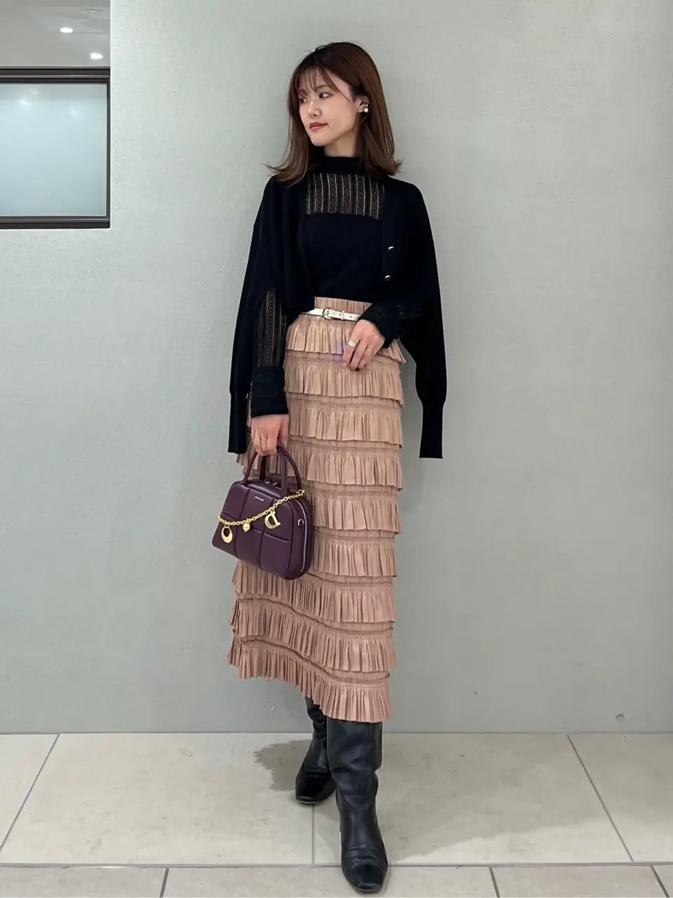 GRACE CONTINENTAL A.Kameyama コーディネート画像