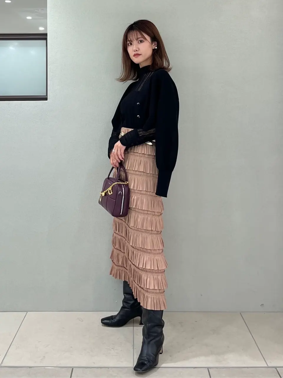 GRACE CONTINENTAL A.Kameyama コーディネート画像