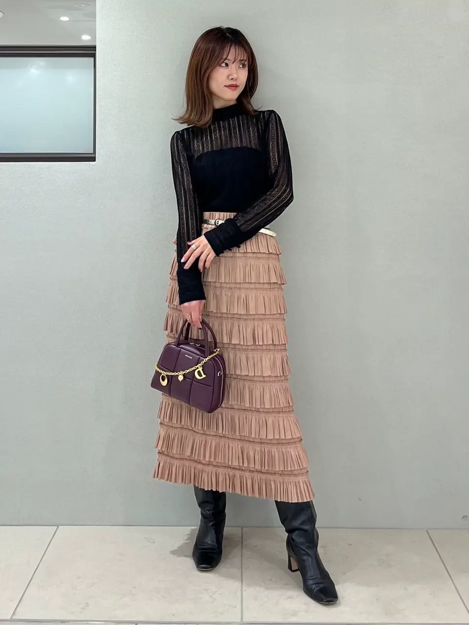 GRACE CONTINENTAL A.Kameyama コーディネート画像