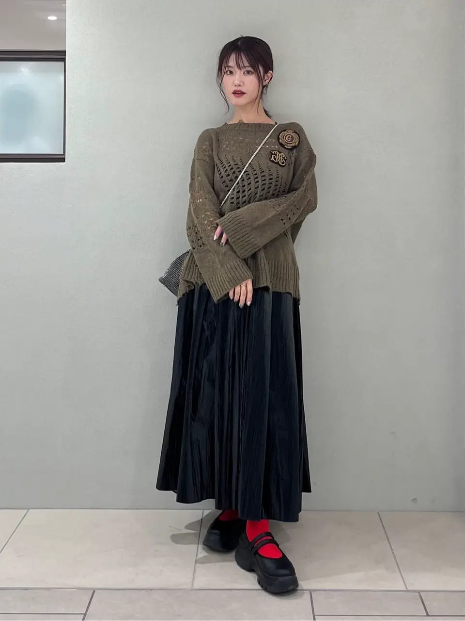 ザリ刺繍ロゴブローチ / GRACE CONTINENTAL | GRACE CONTINENTAL
