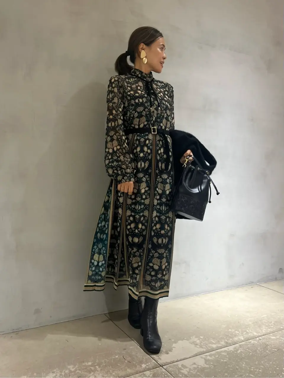 GRACE CONTINENTAL 穐山　香織 コーディネート画像