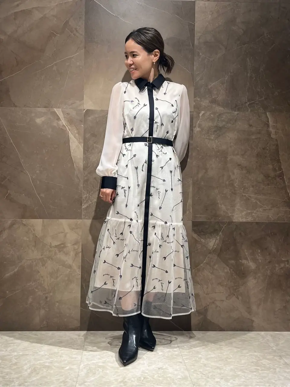 GRACE CONTINENTAL 穐山　香織 コーディネート画像