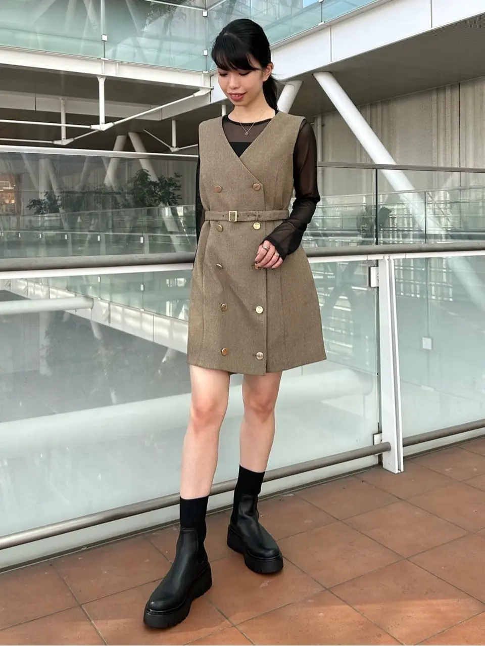 GRACE CONTINENTAL FUKUSHIMA YURIE コーディネート画像