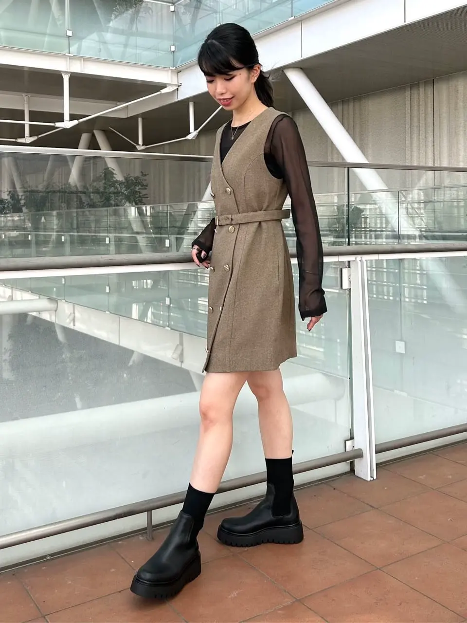 GRACE CONTINENTAL FUKUSHIMA YURIE コーディネート画像