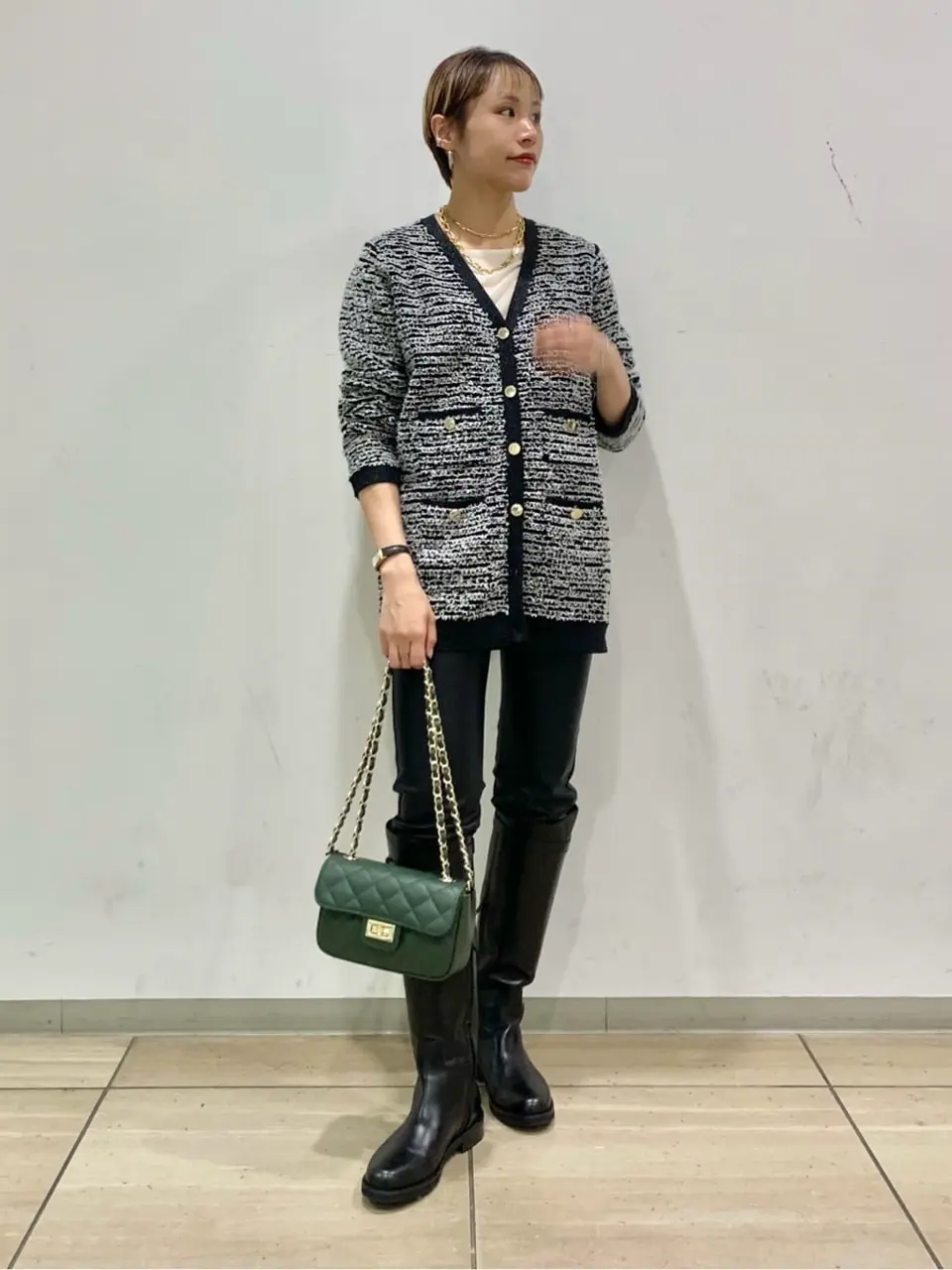 GRACE CONTINENTAL haruka iwasaki コーディネート画像