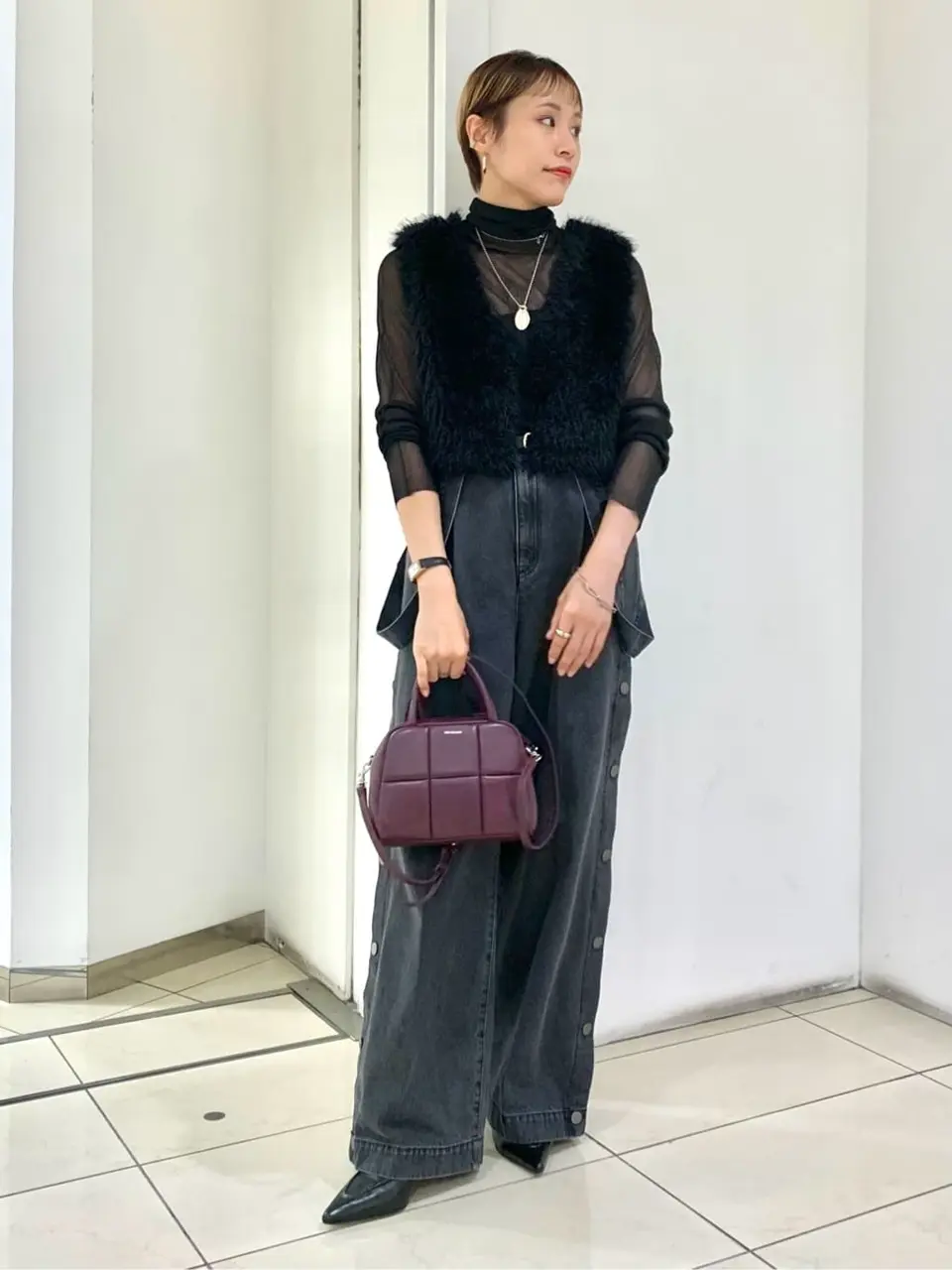 GRACE CONTINENTAL haruka iwasaki コーディネート画像