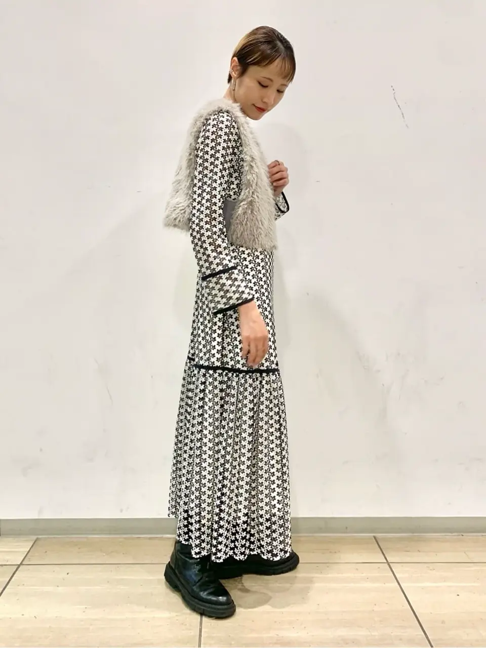 GRACE CONTINENTAL haruka iwasaki コーディネート画像