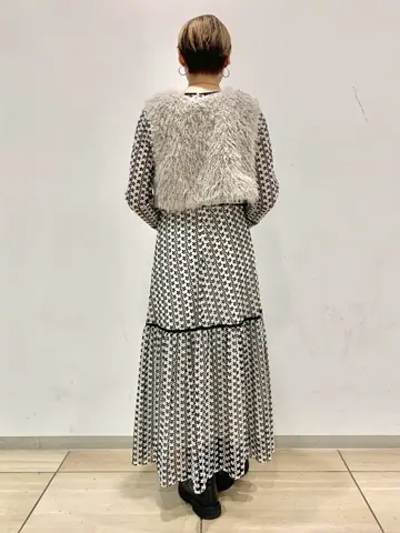 GRACE CONTINENTAL haruka iwasaki コーディネート画像