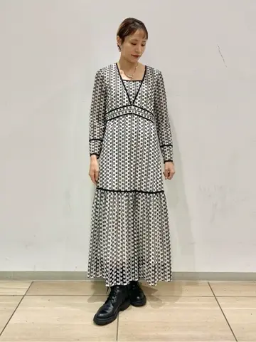 GRACE CONTINENTAL haruka iwasaki コーディネート画像