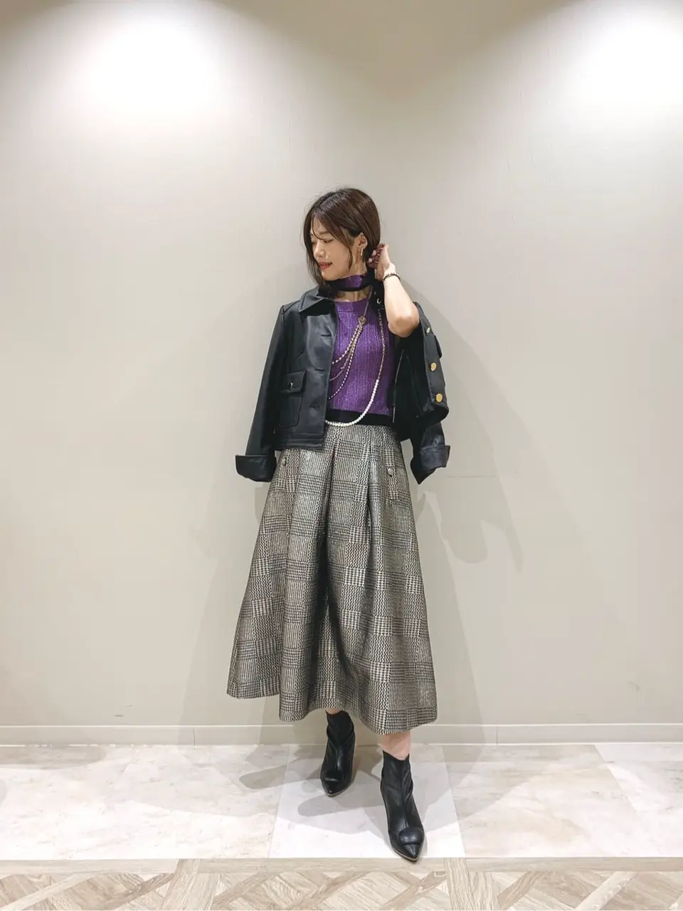 GRACE CONTINENTAL A.Kameyama コーディネート画像