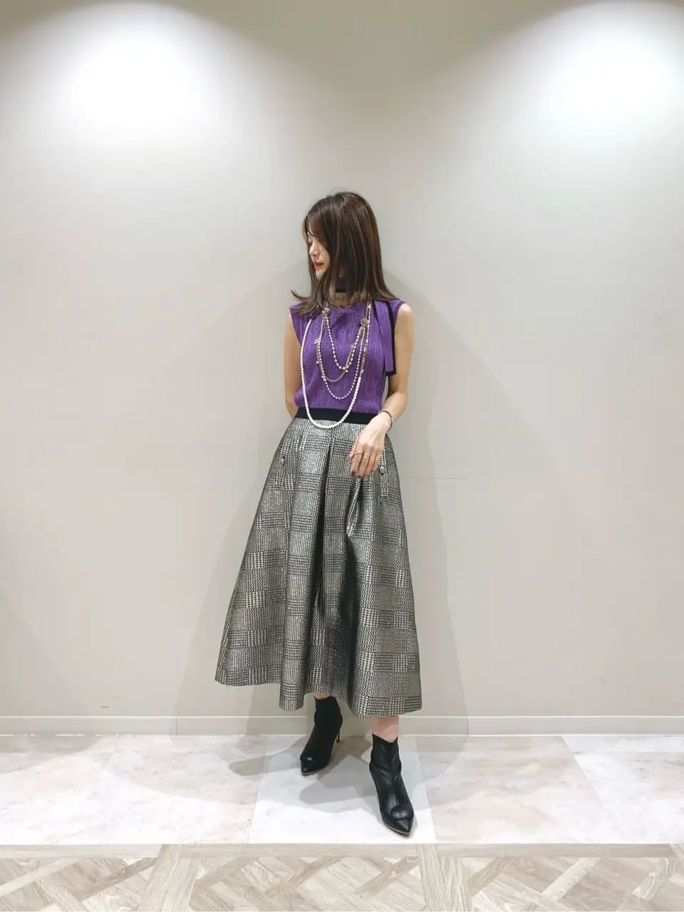 GRACE CONTINENTAL A.Kameyama コーディネート画像