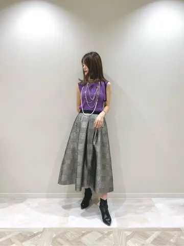 GRACE CONTINENTAL A.Kameyama コーディネート画像