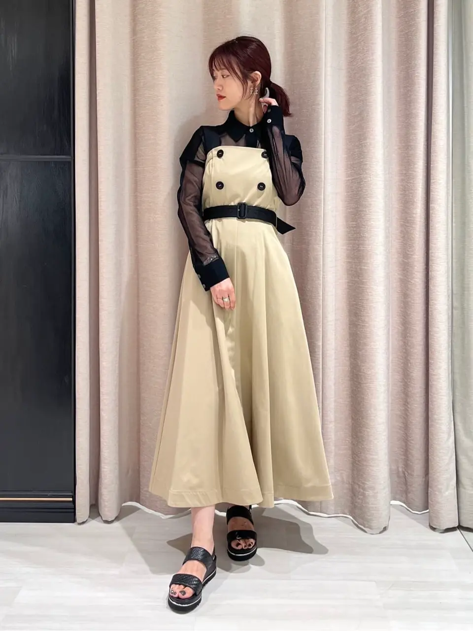 GRACE CONTINENTAL A.Kameyama コーディネート画像