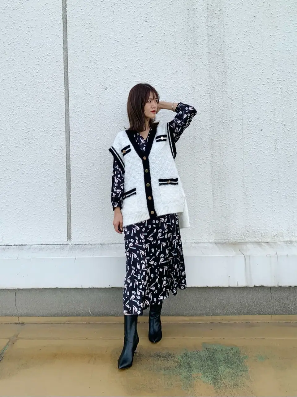 GRACE CONTINENTAL A.Kameyama コーディネート画像