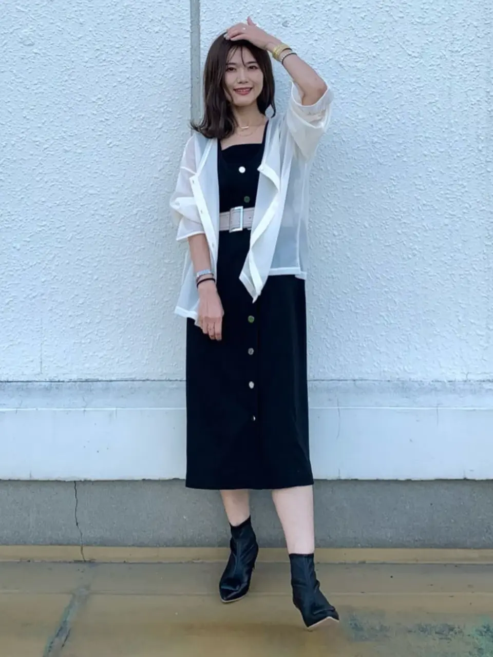 GRACE CONTINENTAL A.Kameyama コーディネート画像