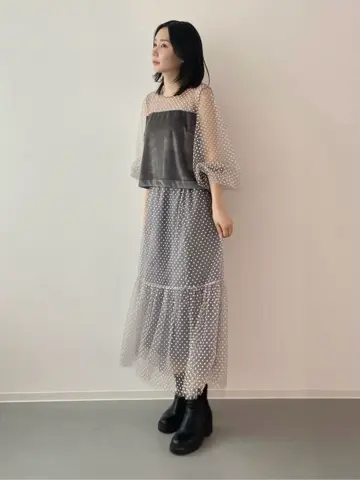 GRACE CONTINENTAL yumeno  コーディネート画像