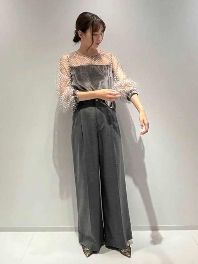 GRACE CONTINENTAL Hikaru Okada コーディネート画像