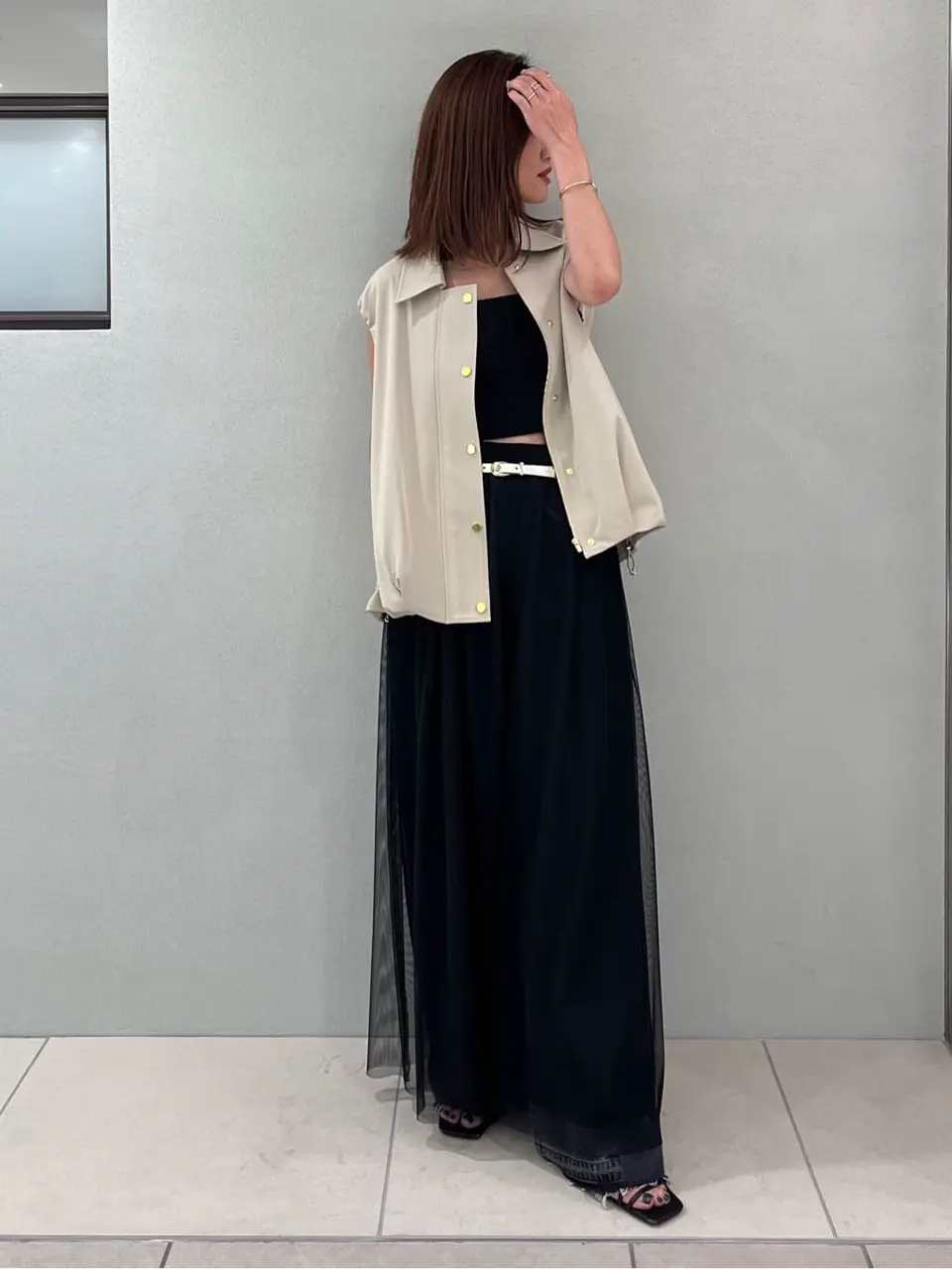 GRACE CONTINENTAL A.Kameyama コーディネート画像