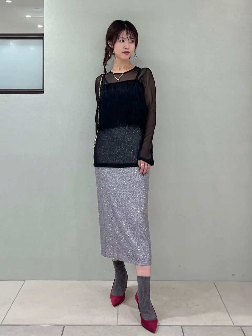 GRACE CONTINENTAL A.Kameyama コーディネート画像